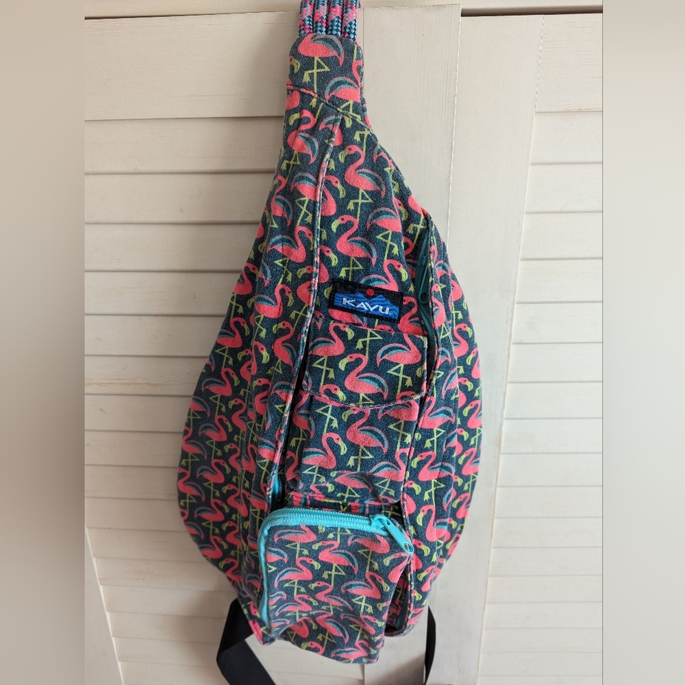 Kavu Sling Crossbody Pink Flamingo